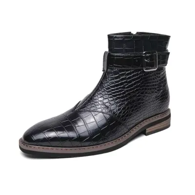 CHELSEA CASUAL BOOTS BLACK